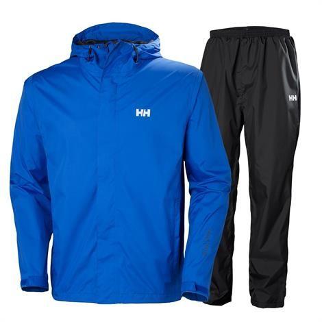 Herre Regnsæt Portland i Olympian Blue fra Helly Hansen