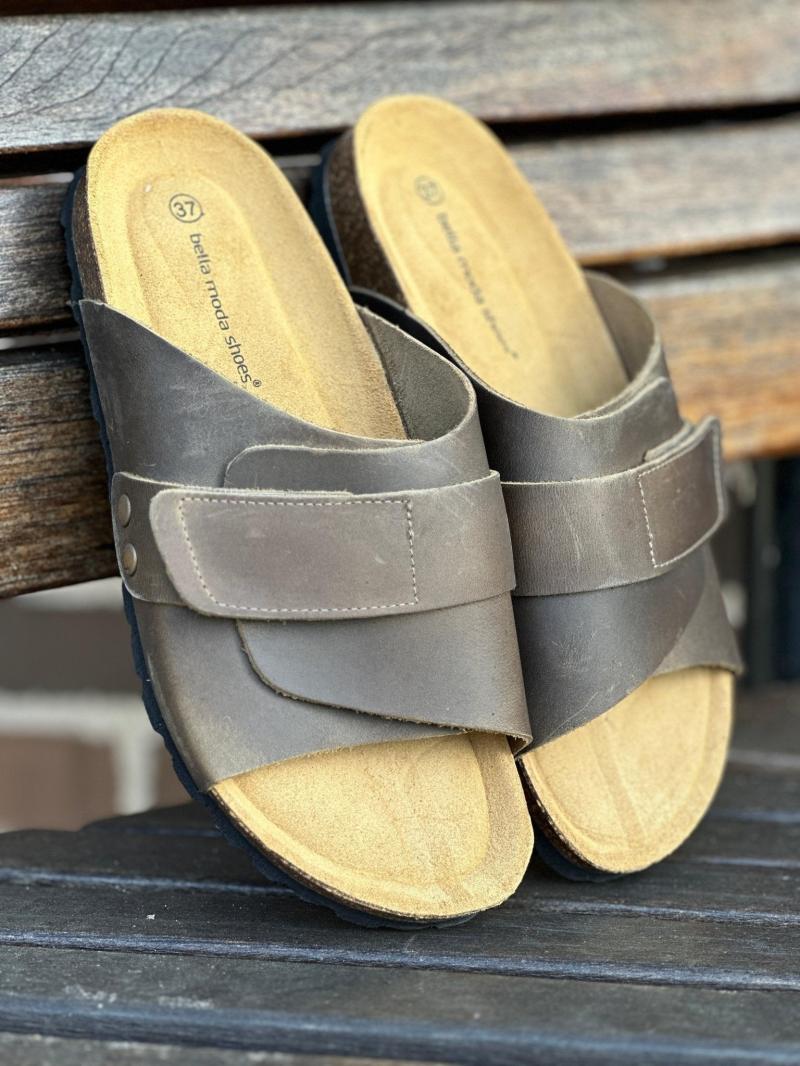 Biosandsandaler Apure Kaki fra Bella Moda - Must-Have!