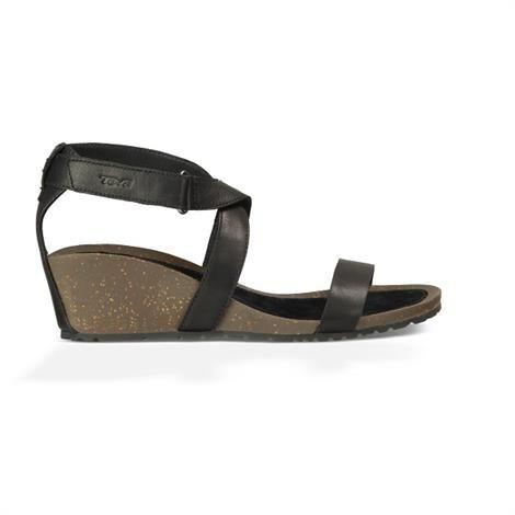 Teva Cabrillo Strap Wedge 2 Sandaler til Dame - Black