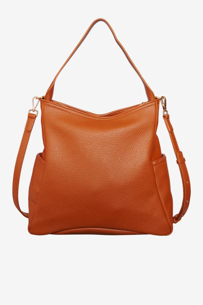 Penny Tote Bag i Cognac fra Noella - Elegant Taske