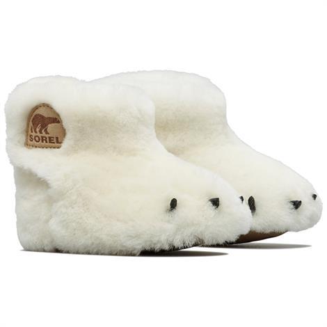 Sorel Bear Paw Sutsko til Børn - Sea Salt Beach