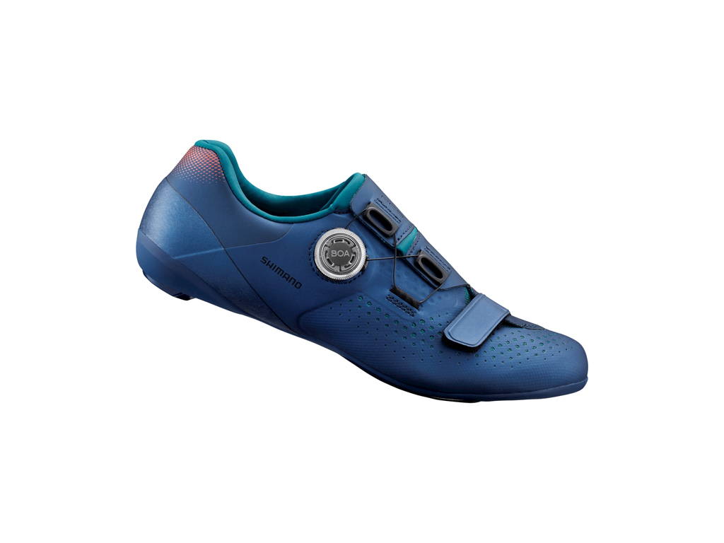 Rc500w   Cykelsko Road Rc5 Dame   Str. 38   Blå fra Shimano