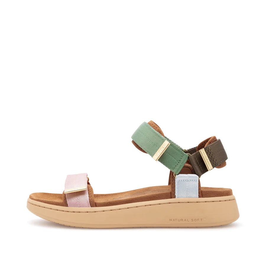 Line Sandal   Algarve Multi fra Woden
