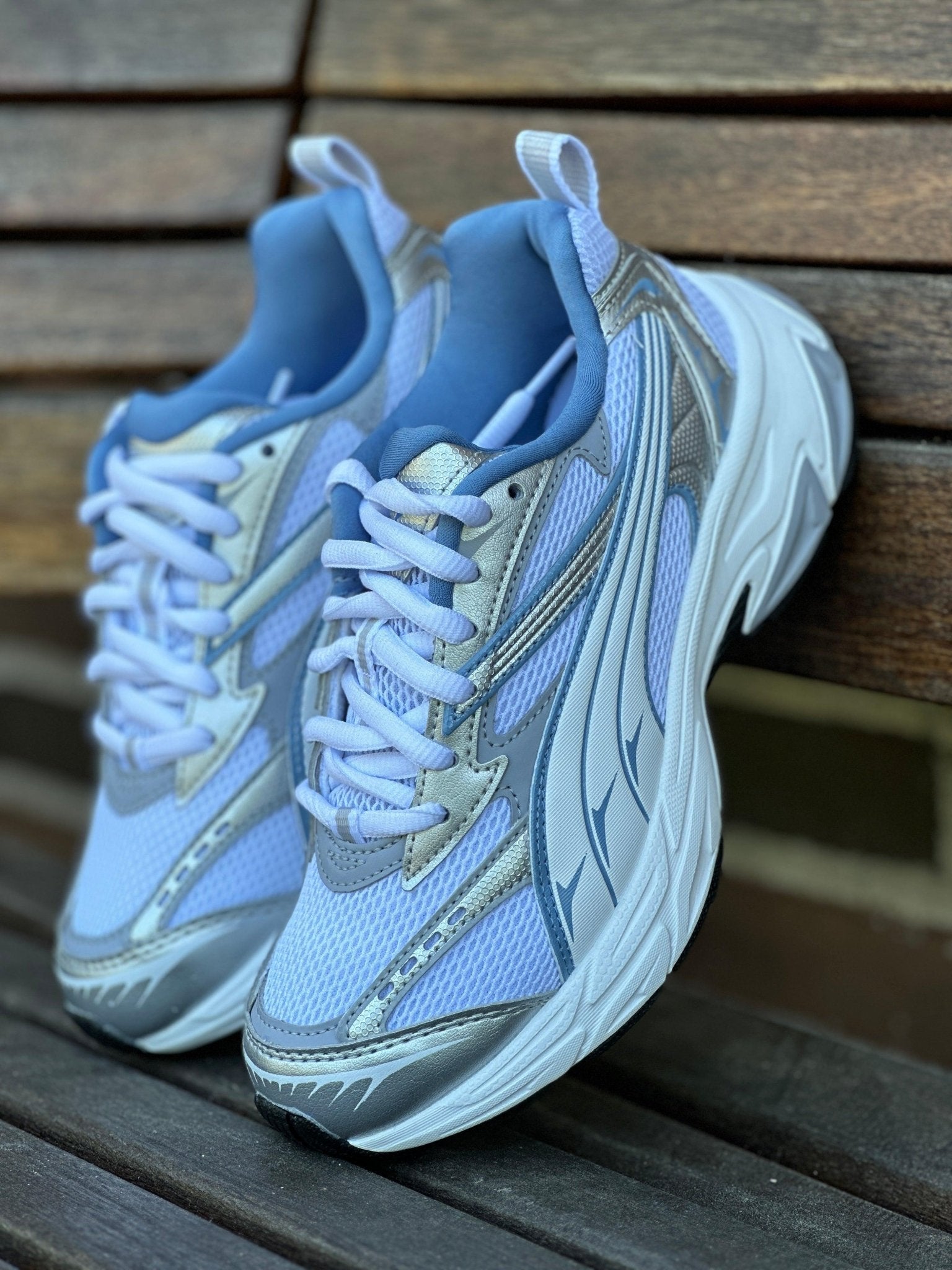 Morphic Sneakers White Sen Blue fra Puma