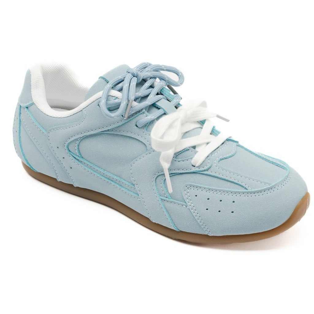 Beatrice Dame Sneakers 6506   Blue fra Shoes