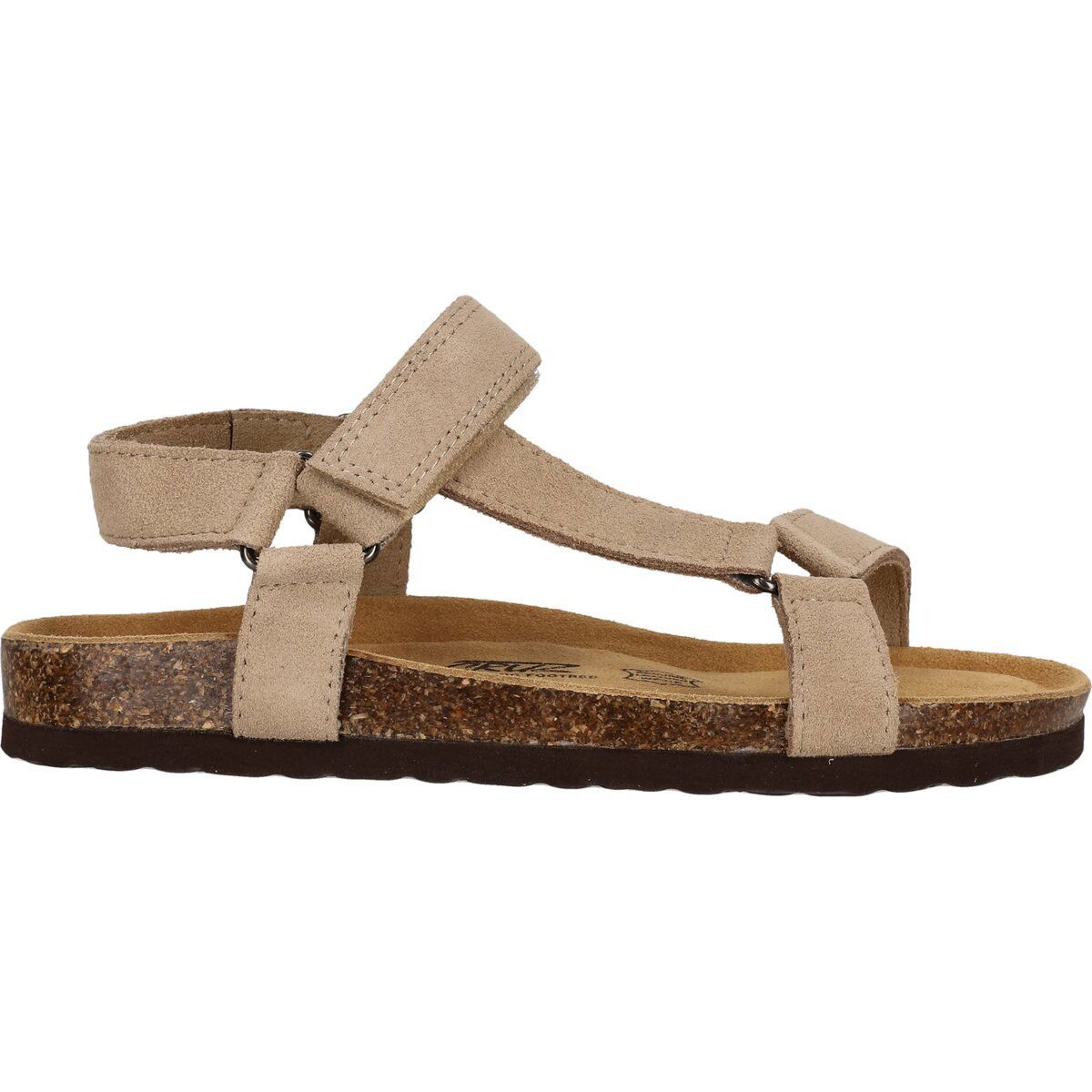 Cyprian Leather Cork Damesandal fra Cruz
