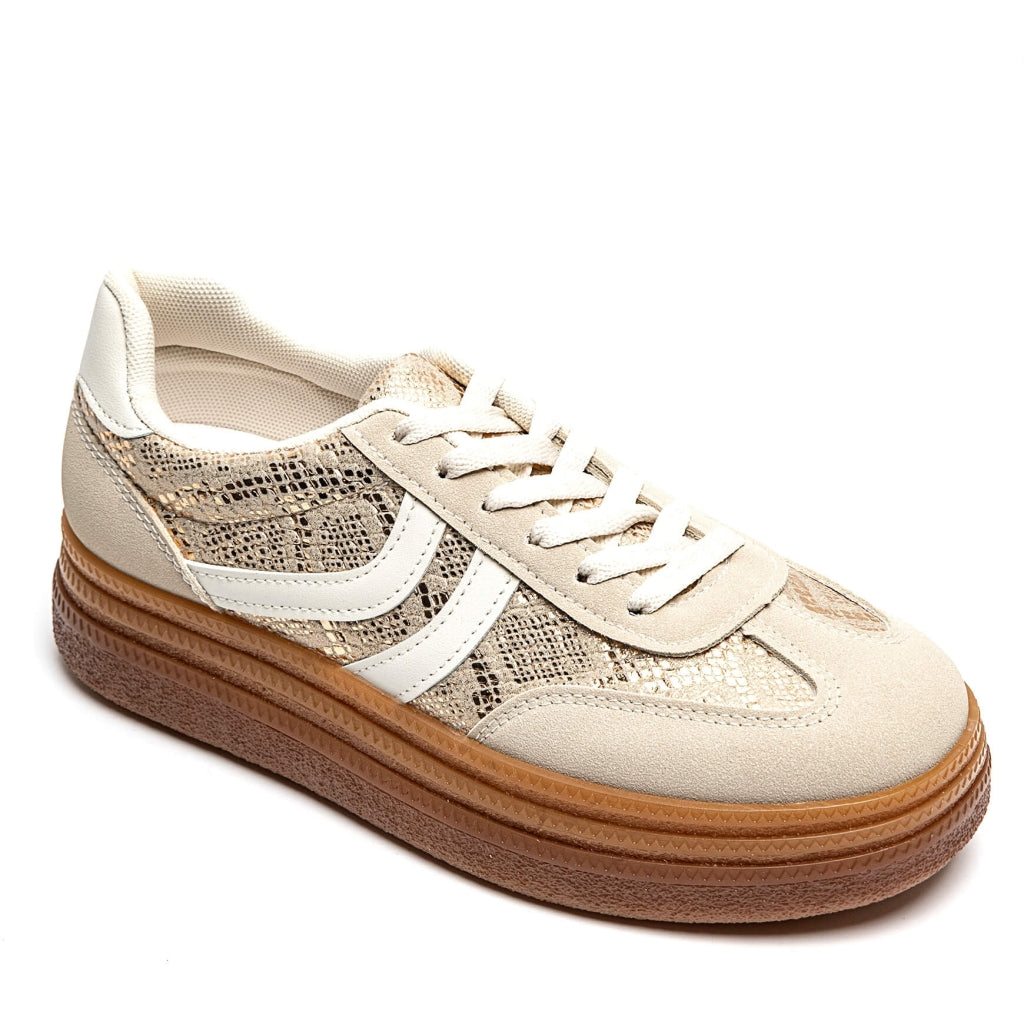 Agnes Dame Sneakers 8999   Snake fra Shoes