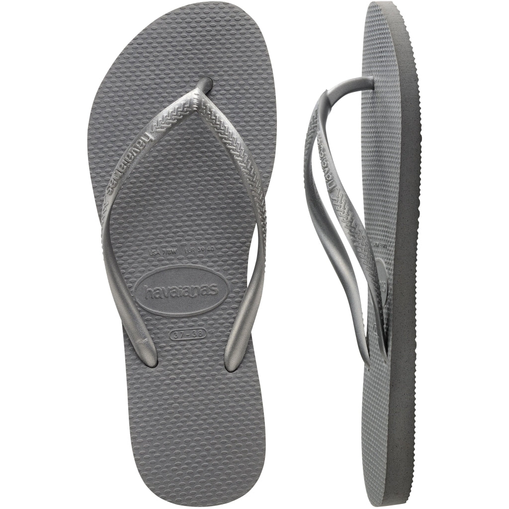 Slippers Slim 4000030   Steel Grey fra Havaianas