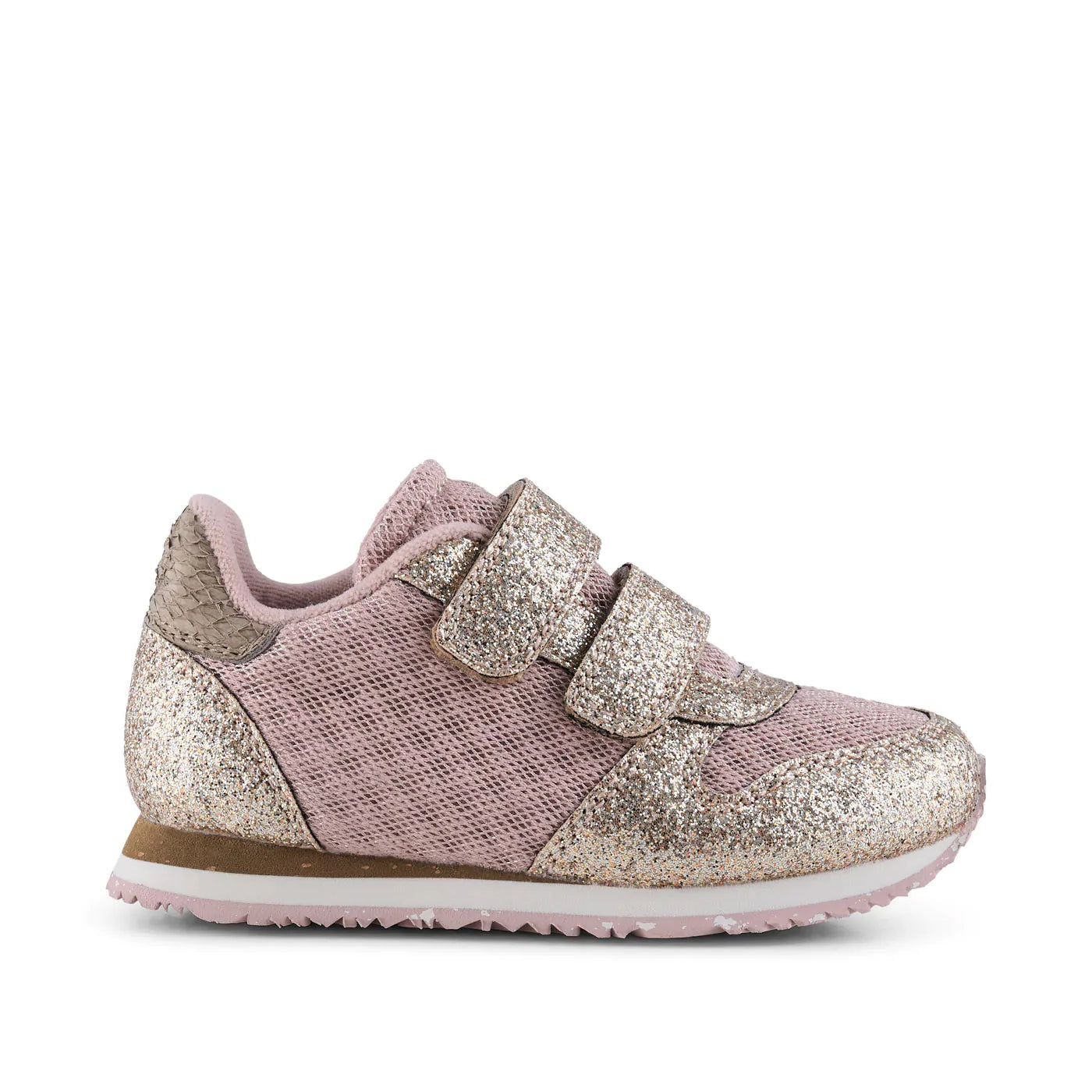 Woden   Ydun Glitter Kids   76 1174  Dry Rose   28 fra Schou Bertelsen Sko