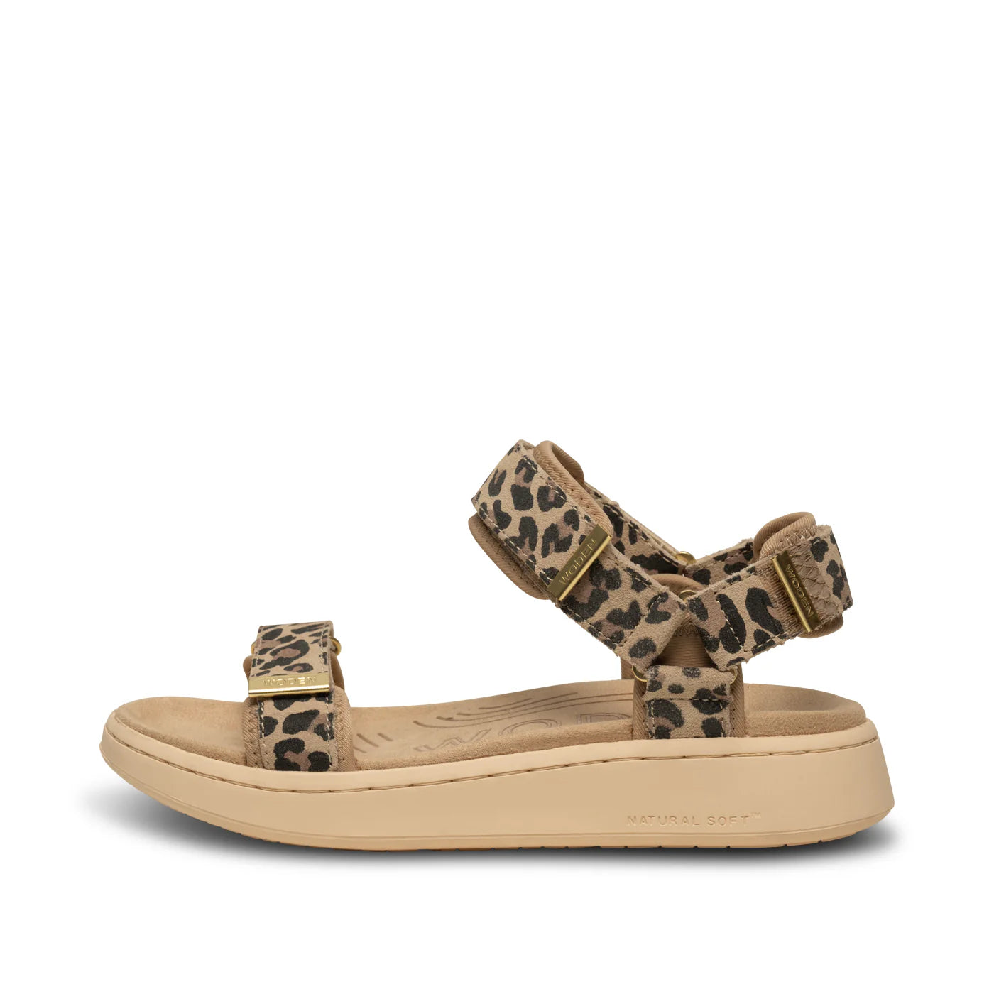 Woden   Line Suede   42 0776   Leopard   39 fra Schou Bertelsen Sko