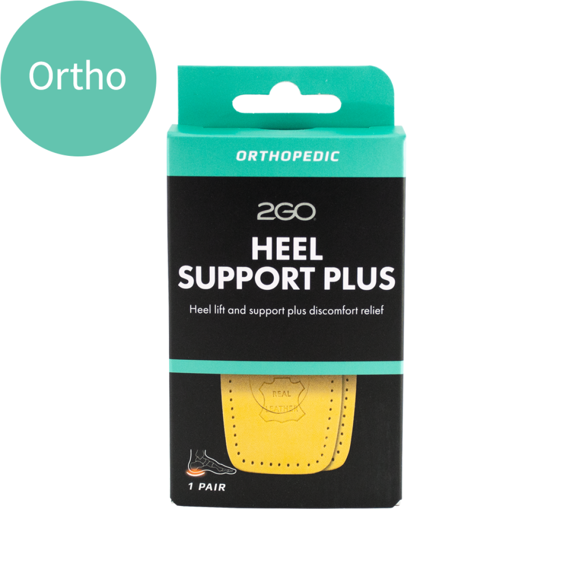 2go Heel Support Plus - Støtte til hælspore 26275