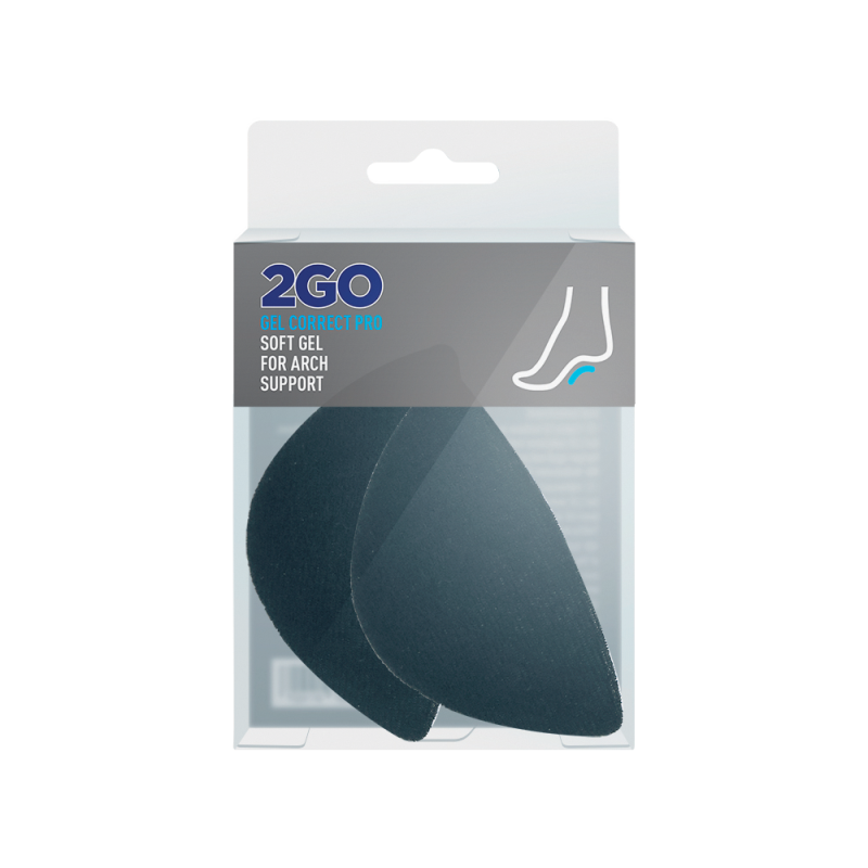 2GO Gel Correct Pro - Svangstøtte Indlægssål i Gel