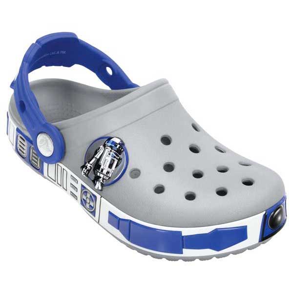 Star Wars Crocs til børn - Grå og Blå design