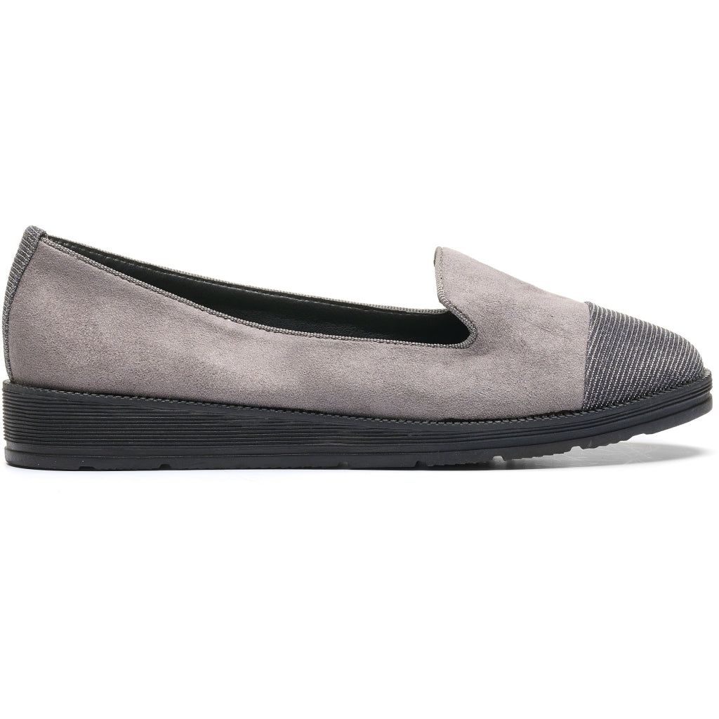 Dame Ballerina 888 11   Grey fra Shoes
