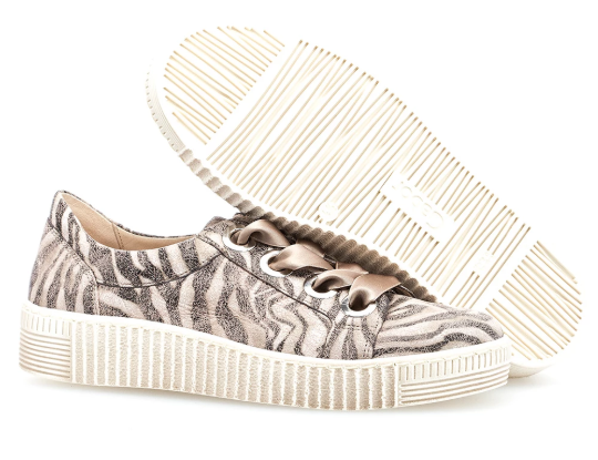 Antikrosa Dyreprint Sneakers fra Gabor - Kvalitet og Stil