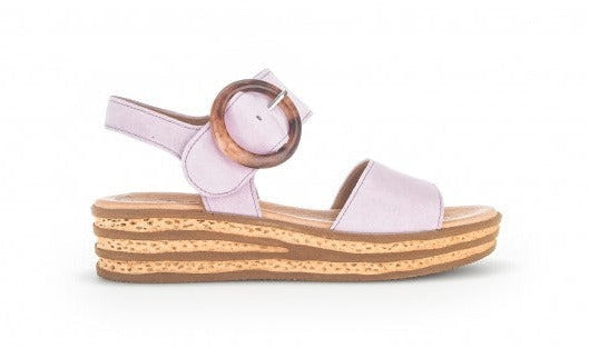Gabor Kilehælsandal i Lilla - Komfortabel Dame Sandal