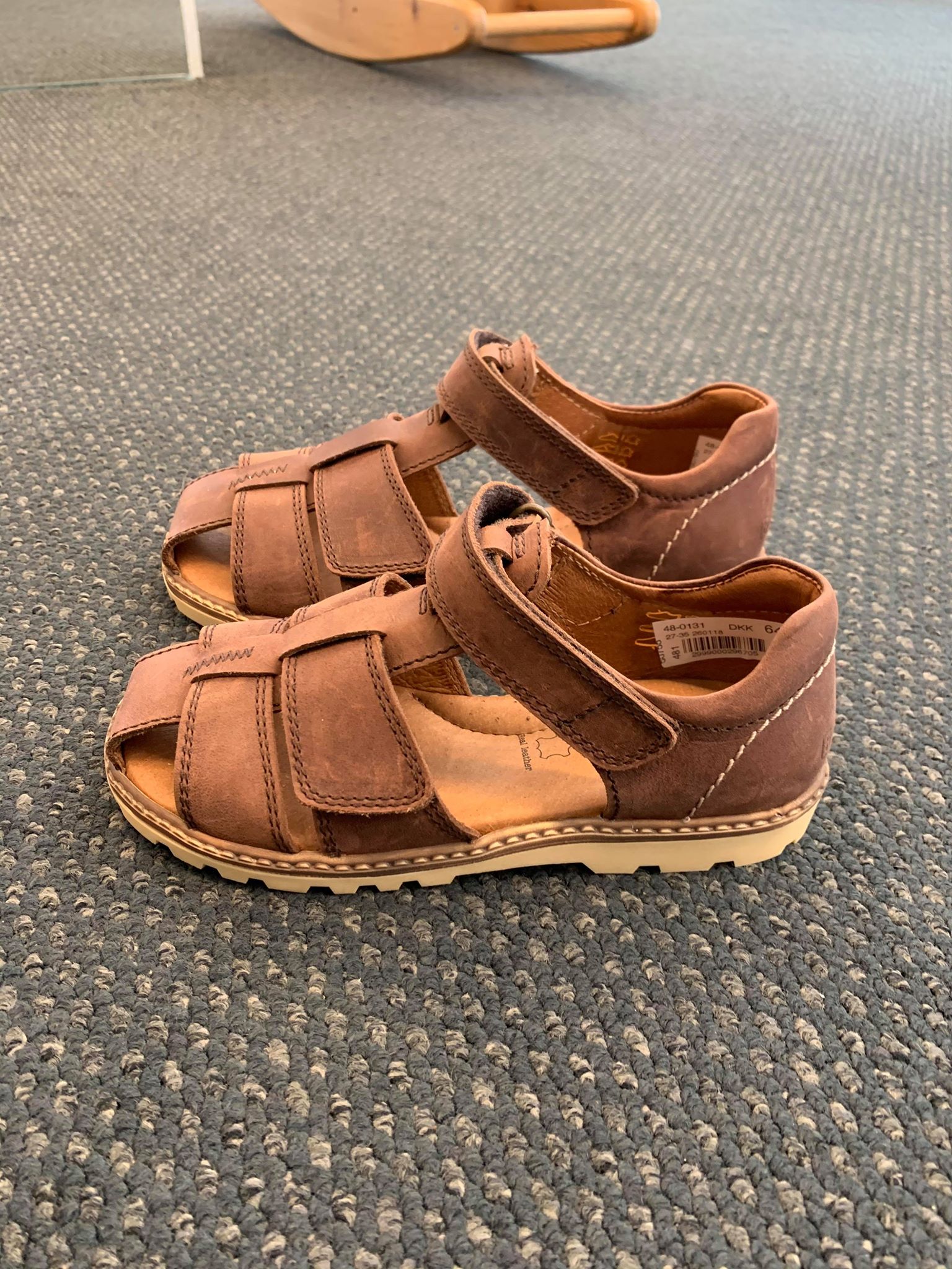 Brune Sandaler med Lukket Snude fra Bundgaard - Tritu Model