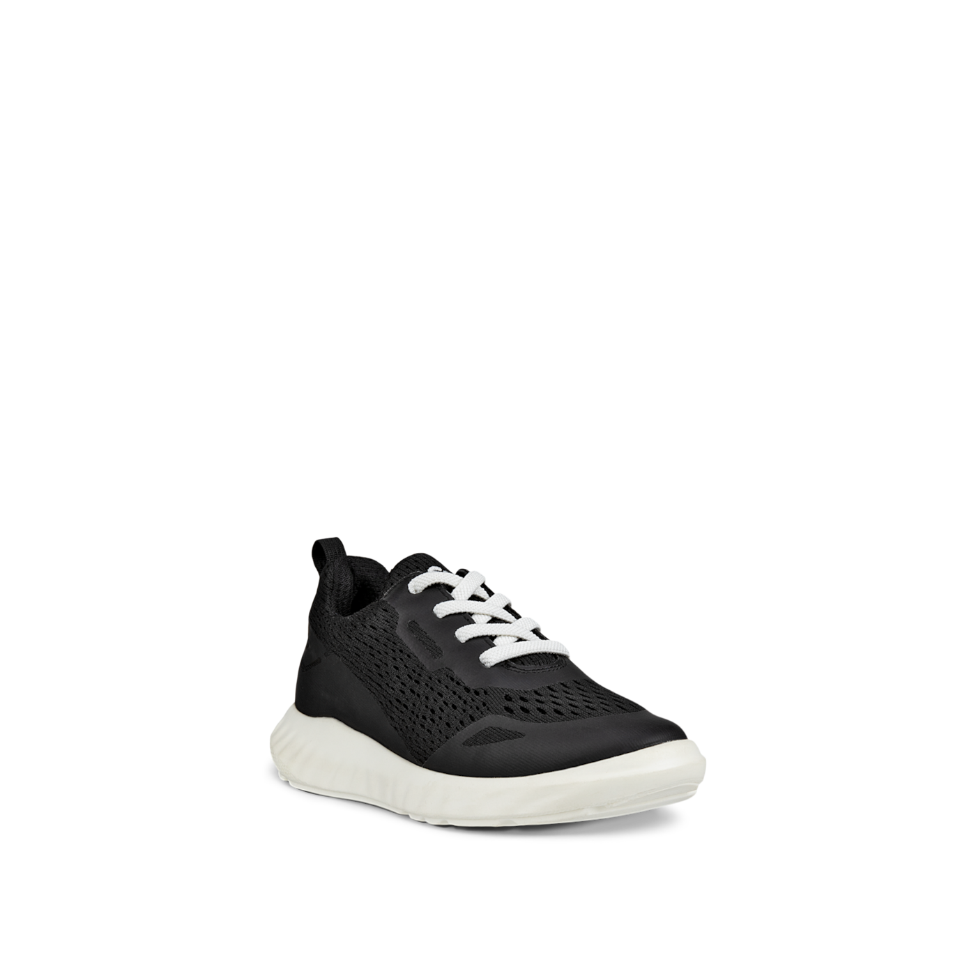 Ecco Sp.1 Lite K Børnesneakers med elastiksnører - Sort