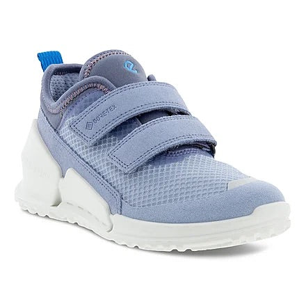 Ecco Biom K1 Børnesko med Velcro - Lilla, Goretex