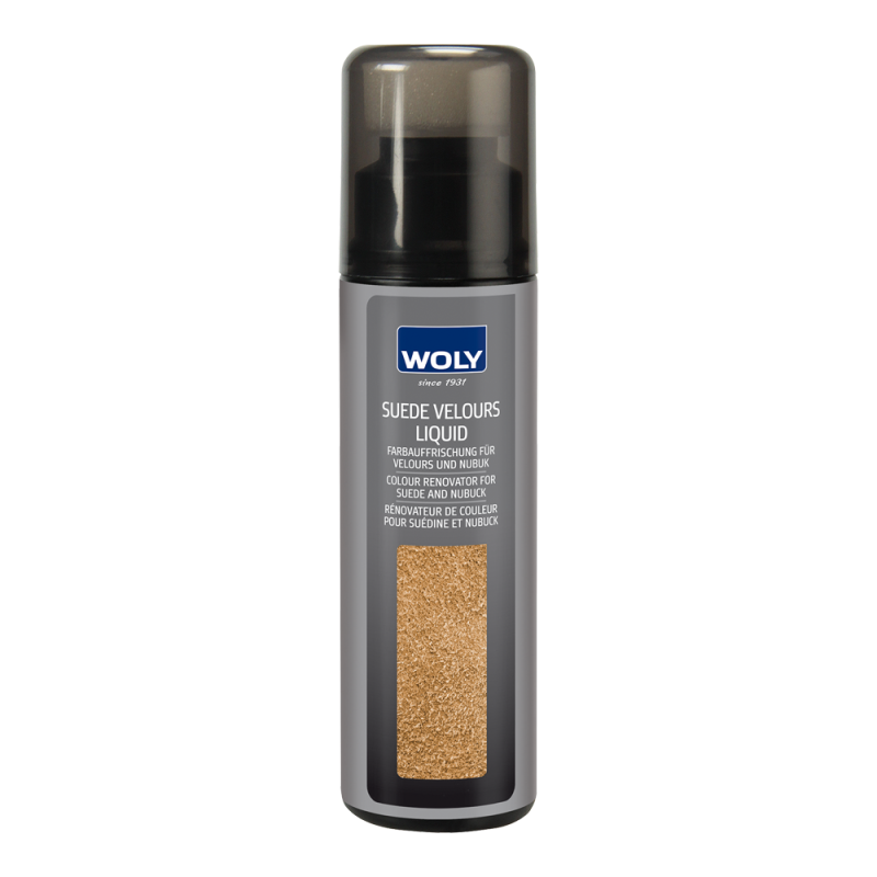 Woly Suede Velours Liquid 75ml - Farveopfrisker Brun