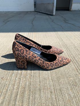 Jill Pump i Leoparddesign fra Copenhagen Shoes - Udsalg!
