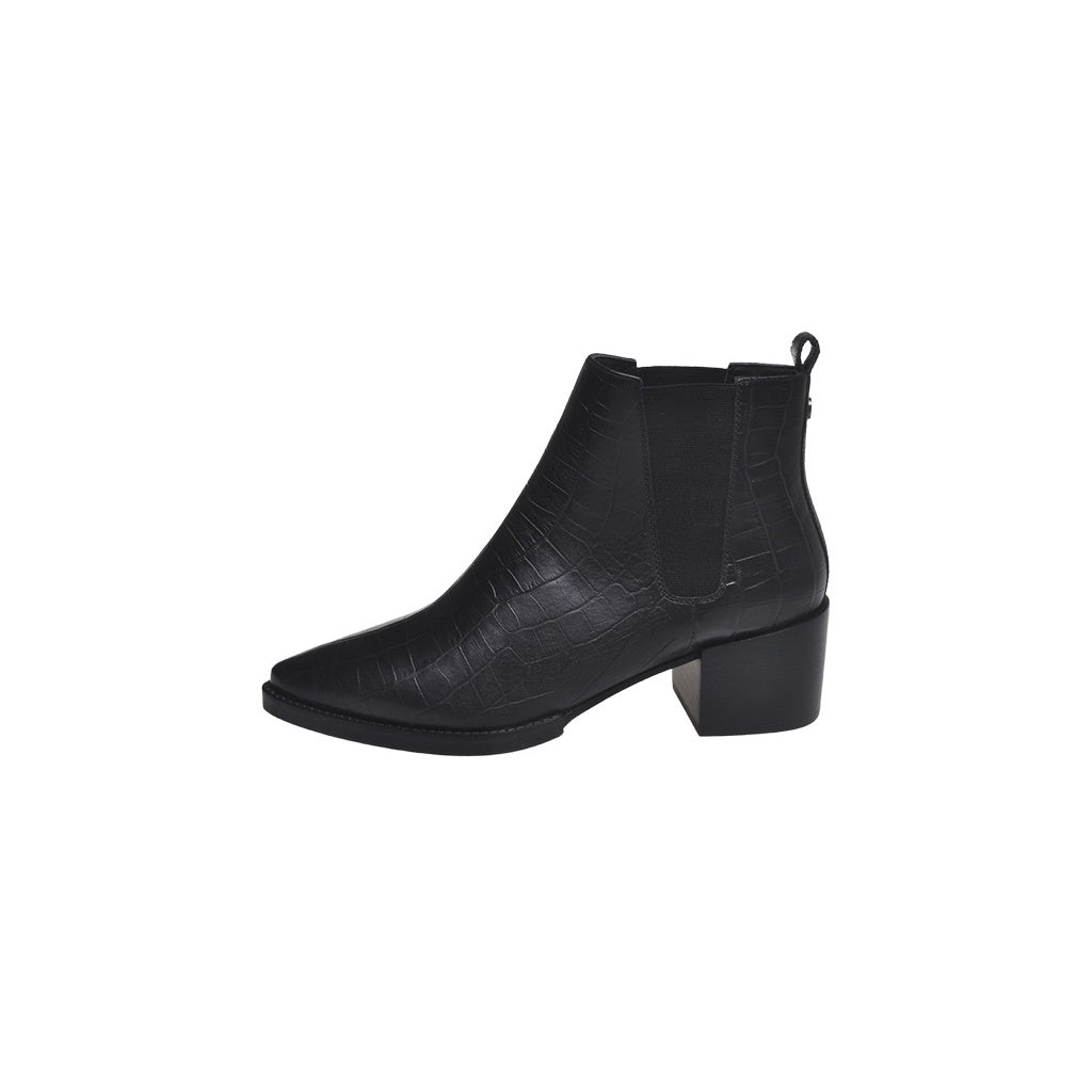 Holy Crocco Støvle i Sort fra Copenhagen Shoes