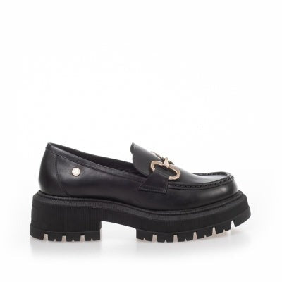 Copenhagen Shoes Loafers i læder med guldkæde